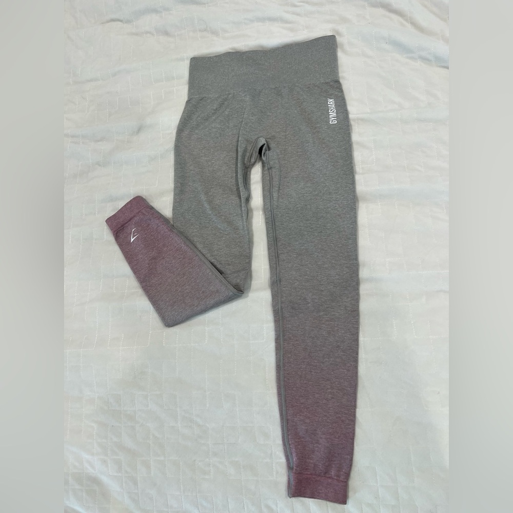 Gymshark ombre 7/8 leggings size S